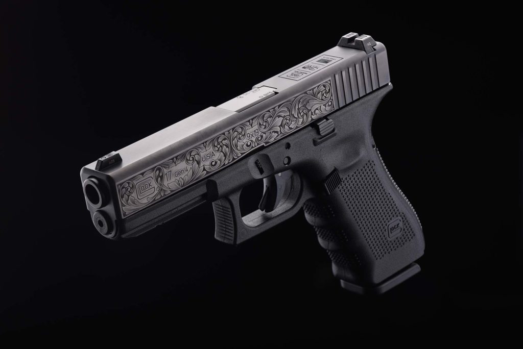 detenere un'arma: pistola Glock